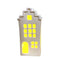 Home Society - Huisje groot met verlichting trap dakje  - Keramiek - Gebroken Wit