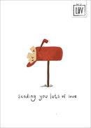 Studio LUV Kaart - Sending you lots of love