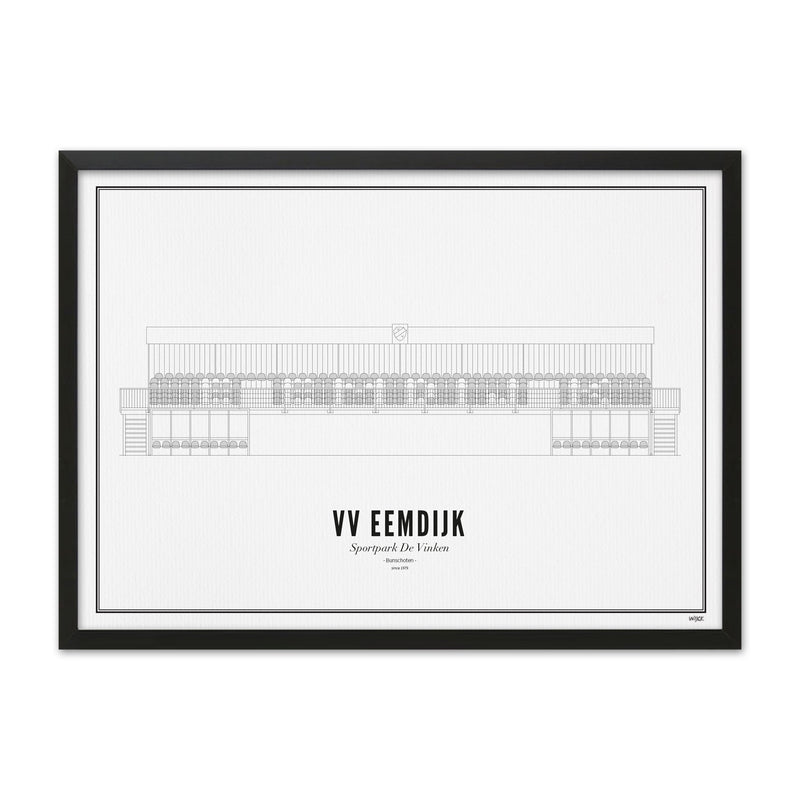 Wijck Poster - VV Eemdijk - 21x30 cm