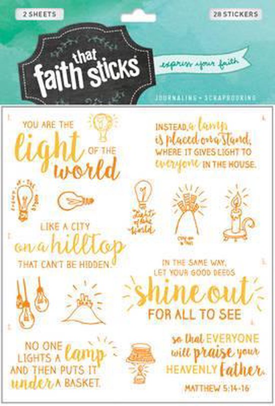That Faith Stickers - Bible Journaling - Matthew 11:14-16