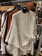 Prachtige Omslagdoek / Poncho / Vest - Beige / Zand