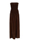 BANDEAU ZOMERJURK SOPHIE – Chocolade Bruin