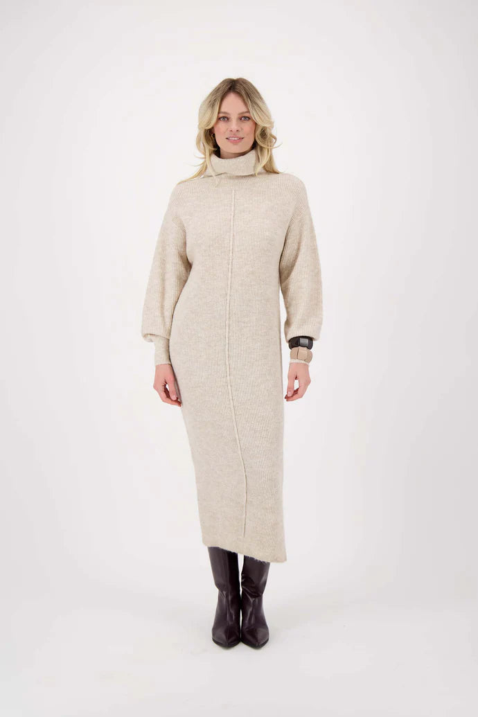 Zusss - Brei Jurk - Beige