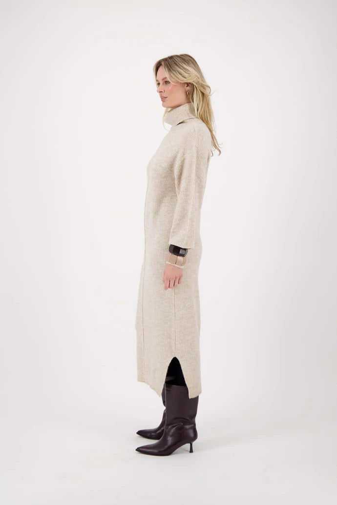 Zusss - Brei Jurk - Beige