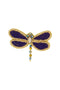 Zusss - Libelle broche - Night blue