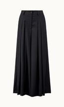 Zusss - Wijde Broek met Plooien - Iron Grey