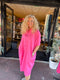 Blouse Jurk met zakken - Roze