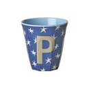 Rice by Rice - Alfabet bekers - Medium - Stars boys