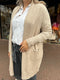Lang Vest - Beige