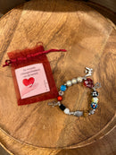 Armband met symbolen - mooiste Liefdesgeschiedenis