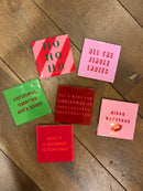 Tegeltje 10 x 10 cm - All I want for Christmas