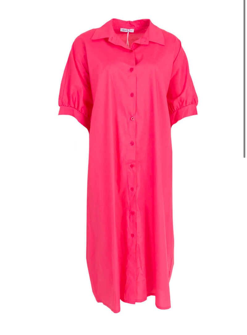 Blouse Jurk met zakken - Roze