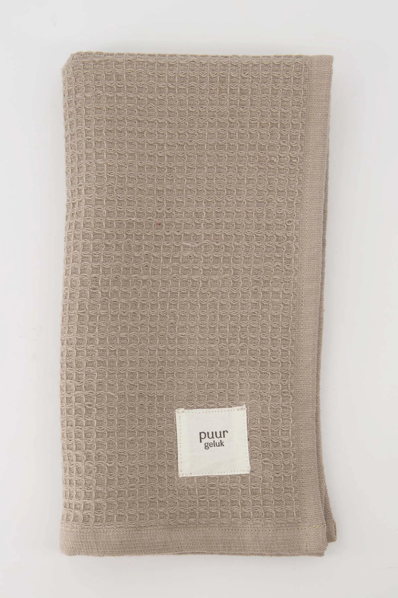 Zusss - Gastendoekje Puur Geluk - Zand