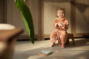 Jollein - Badjas Badstof 1-2 jaar Jacquard - Sun