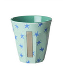 Rice by Rice - Alfabet bekers - Medium - Stars boys