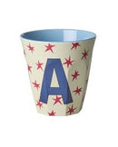 Rice by Rice - Alfabet bekers - Medium - Stars boys
