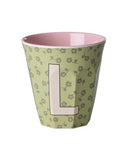 Rice - Alfabet Bekers - Medium - Flowers Girls