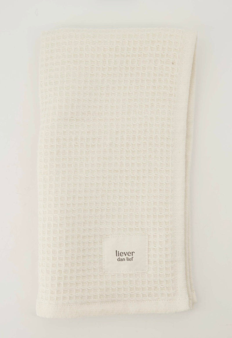 Zusss - Gastendoekje Liever Dan Lief - Off White