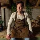BBQ Schort - BUFFELLEER - Bruin