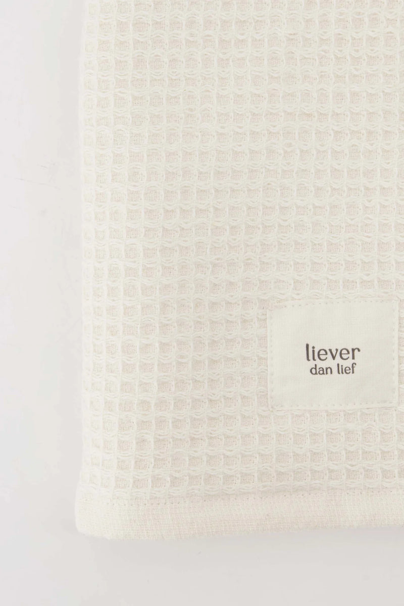 Zusss - Gastendoekje Liever Dan Lief - Off White