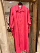 Blouse Jurk met zakken - Roze