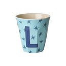 Rice by Rice - Alfabet bekers - Medium - Stars boys