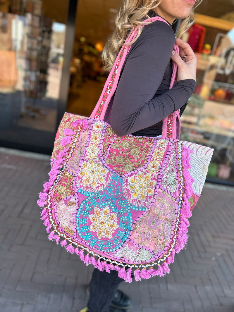 Ibiza Shopper - Bright Pink