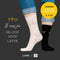 LUME x LUV Sokken - Geloof, hoop, liefde - Off White