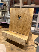 Zusss - Boekenstandaard - Hout hartje