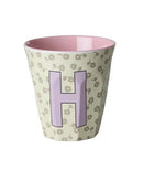 Rice - Alfabet Bekers - Medium - Flowers Girls