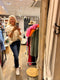 Blouse met korte mouw - Beige