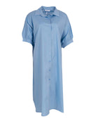 Blouse Jurk met zakken - Blauw