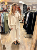Co-ord Set - Broek & Blouse - Offwhite