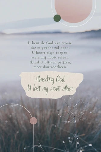 Kaart Sela Songs - 7958 - U bent de God van trouw