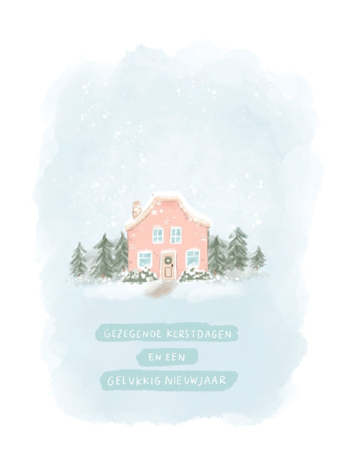 Kaart - Alette Koornneef - Gezegende kerstdagen