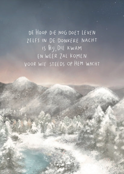 Kaart - Alette Koornneef - De hoop die nog doet leven