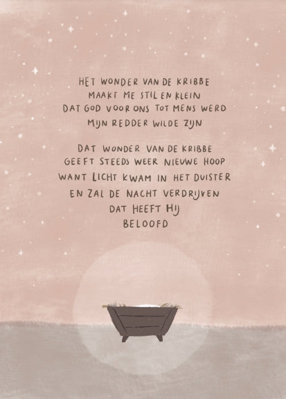 Kaart - Alette Koornneef - Het wonder van de kribbe