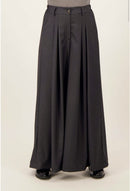 Zusss - Wijde Broek met Plooien - Iron Grey