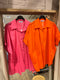 Blouse met korte mouw - Roze