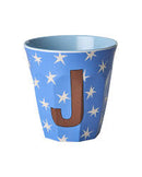Rice by Rice - Alfabet bekers - Medium - Stars boys