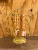 MABLE - Telefoonkoord - Licht Roze / Licht Oranje