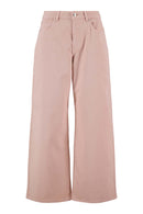 Zusss - Wide Leg Jeans Gekleurd - Roze