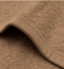 Jollein - Deken Wieg 75x100cm - Merino Wol Felted - Dark Hazel