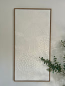 Schilderij - Abstract - wit