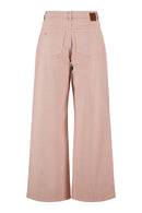 Zusss - Wide Leg Jeans Gekleurd - Roze