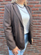 Prachtige Blazer - Chocoladebruin