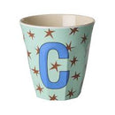 Rice by Rice - Alfabet bekers - Medium - Stars boys
