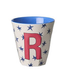 Rice by Rice - Alfabet bekers - Medium - Stars boys