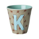 Rice by Rice - Alfabet bekers - Medium - Stars boys