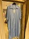 Blouse Jurk met zakken - Blauw